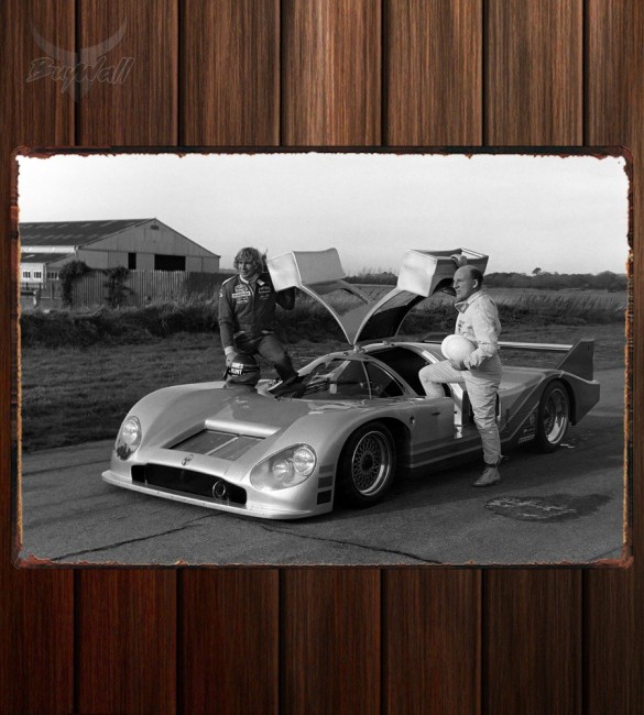 Металлическая табличка Aston Martin Nimrod Металлическая табличка Aston Martin Nimrod